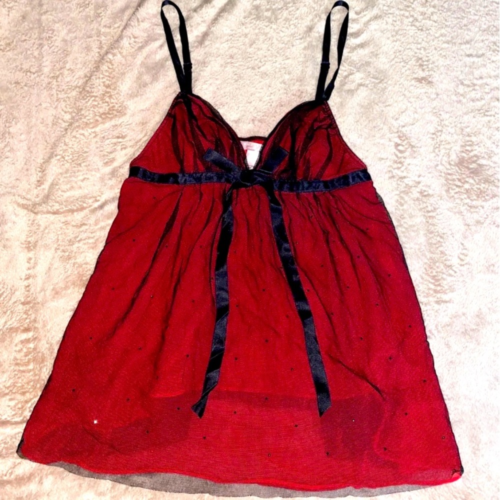 Victoria's Secret nightie lingerie sexy top M